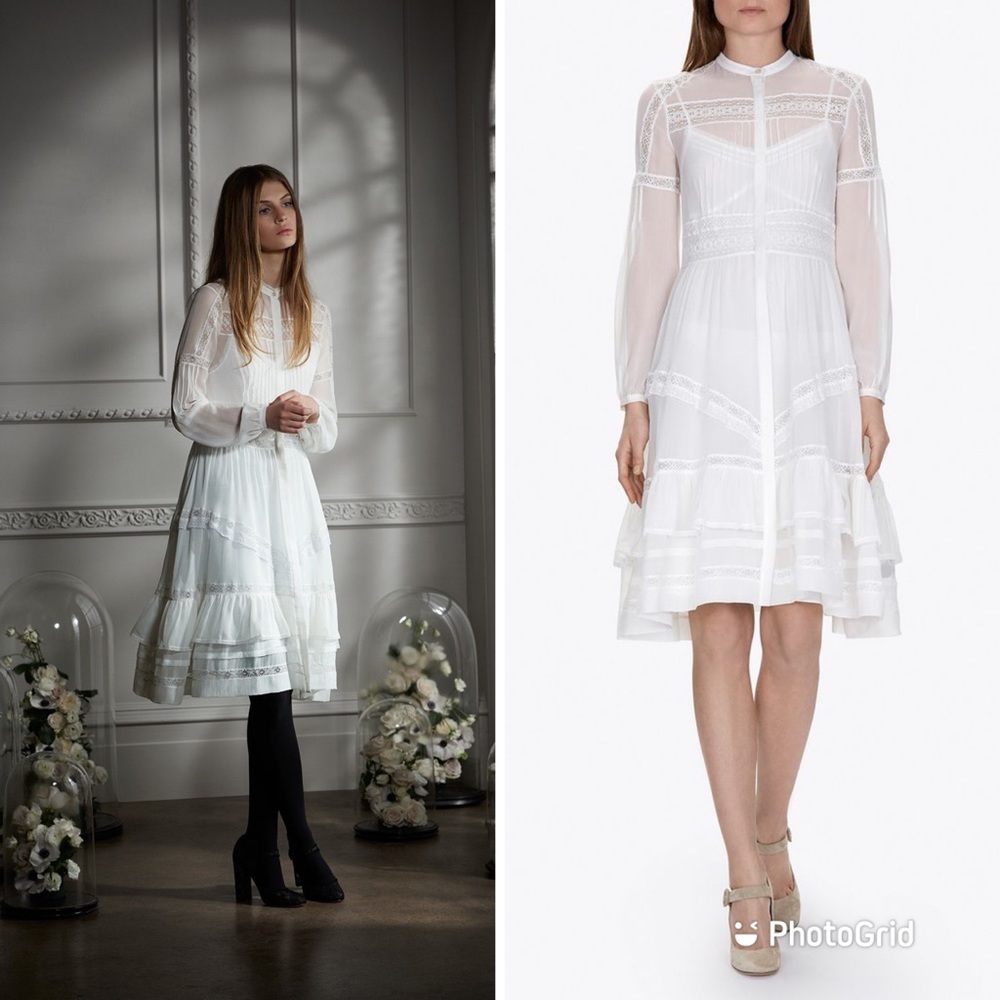 Needle & Thread Victorian Shirt Dress